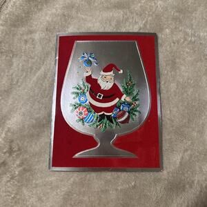 Vintage Christmas Greeting Card 8 X 6